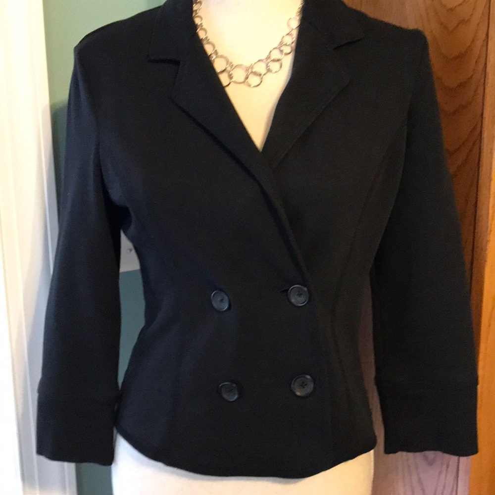 Soft black blazer